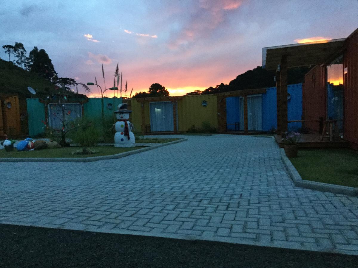 Villa Dos Ventos Hospedagem Container Bom Jardim da Serra Εξωτερικό φωτογραφία