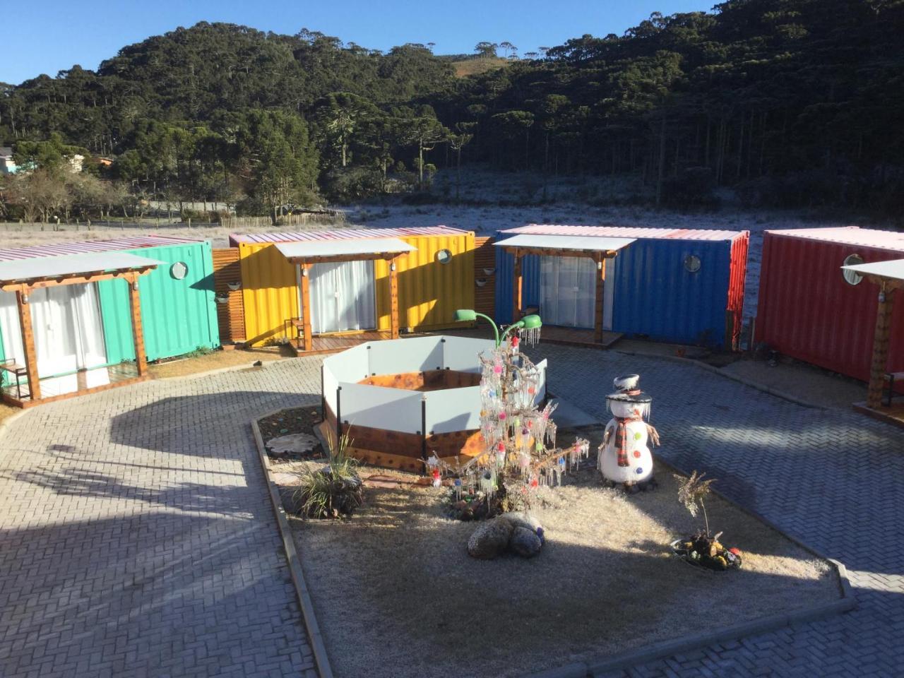 Villa Dos Ventos Hospedagem Container Bom Jardim da Serra Εξωτερικό φωτογραφία