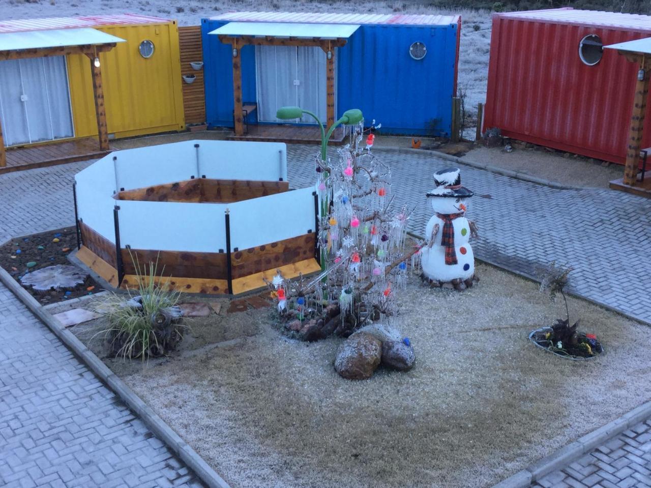 Villa Dos Ventos Hospedagem Container Bom Jardim da Serra Εξωτερικό φωτογραφία