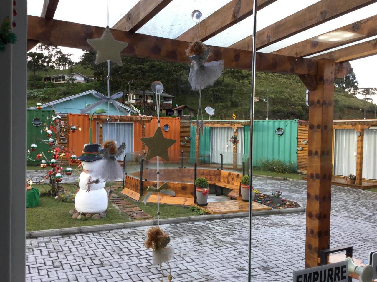 Villa Dos Ventos Hospedagem Container Bom Jardim da Serra Εξωτερικό φωτογραφία